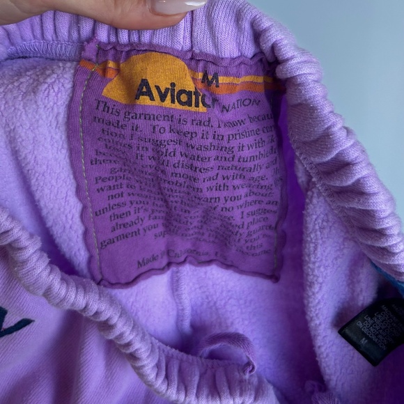 Aviator Nation Sweatpants (Purple) - Picture 4 of 4